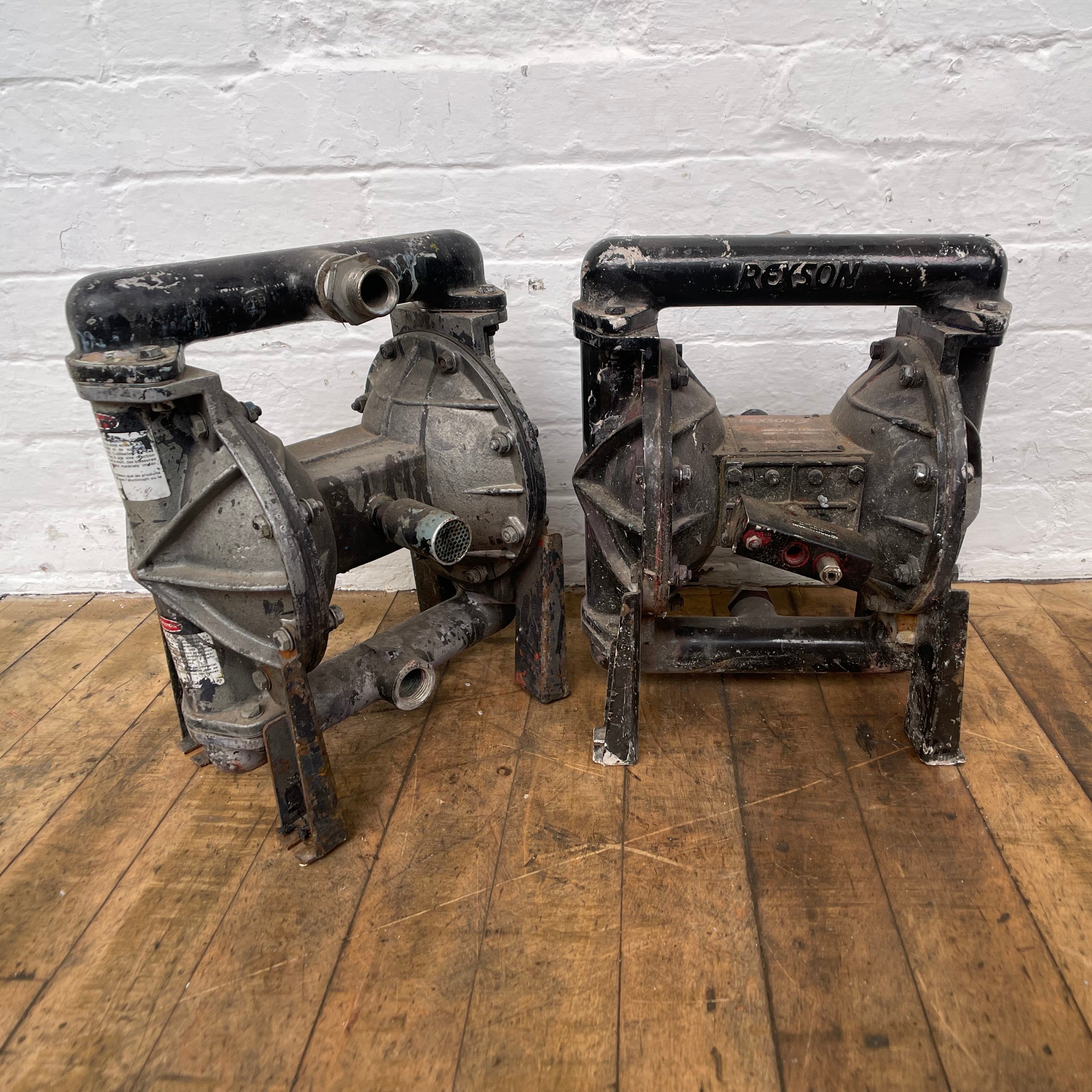 Industrial powerhouse props prop rental hire vintage tv movie film set dec air pump