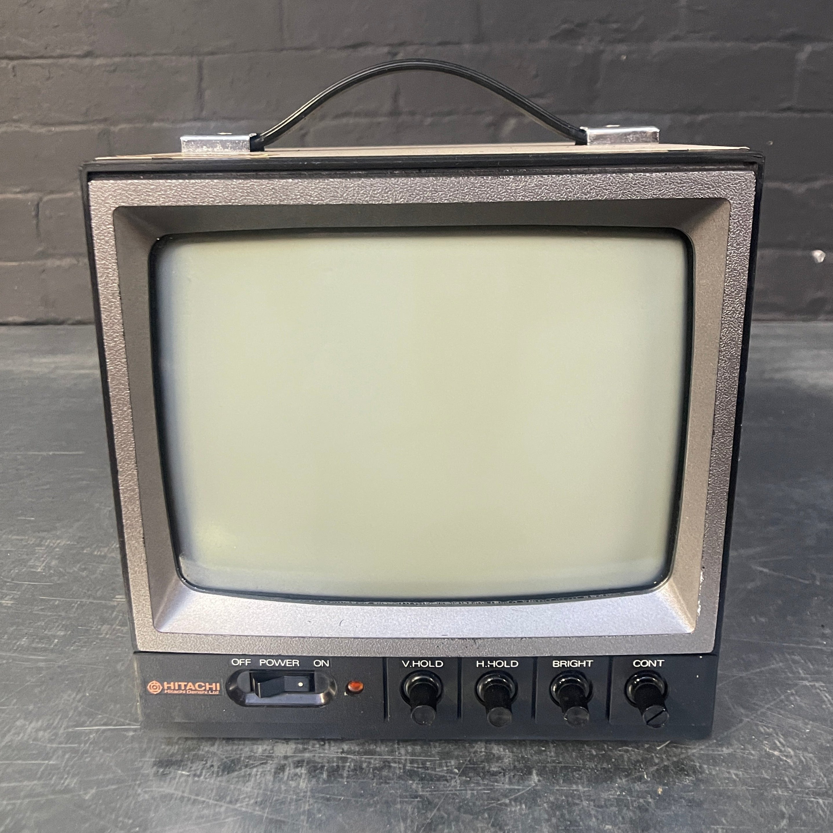 Industrial powerhouse props prop rental hire vintage tv movie film set dec computer monitor Hitachi