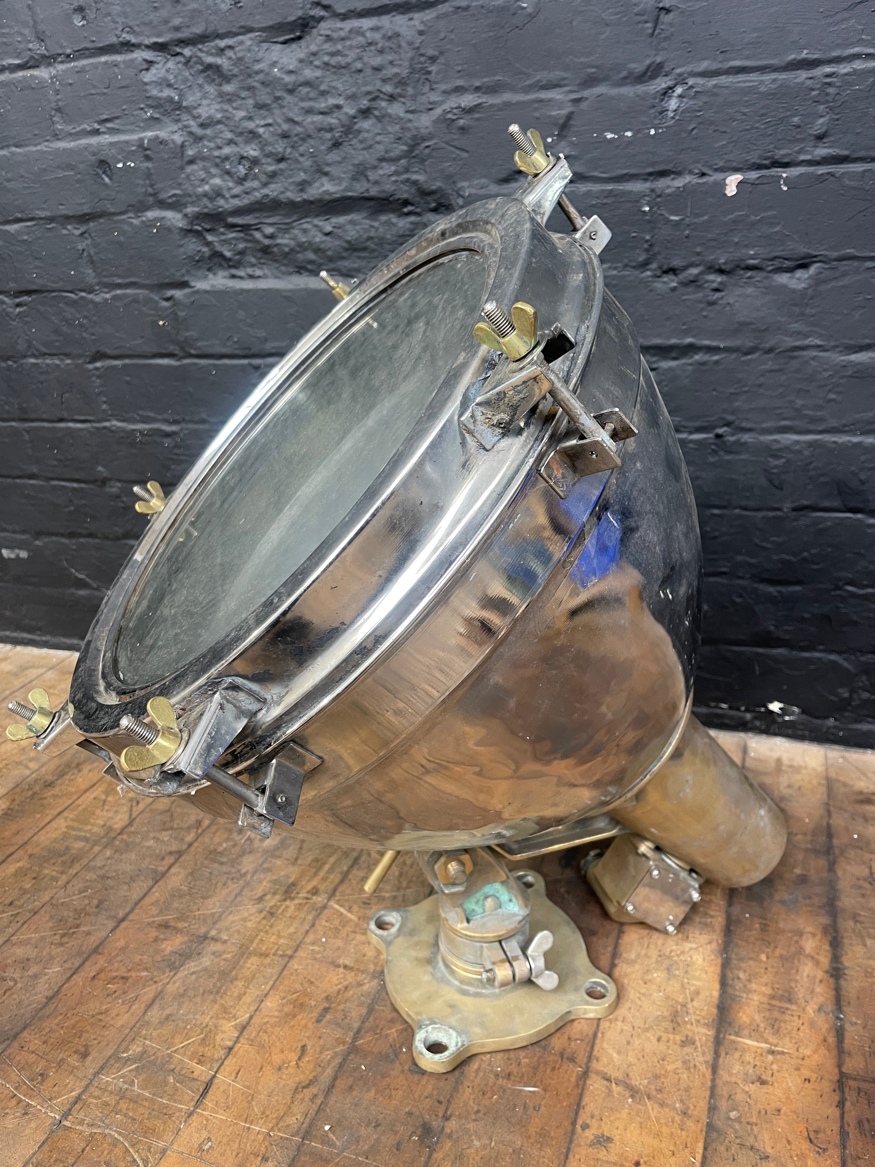 Industrial powerhouse props prop rental hire vintage tv movie film set dec light lighting lights spot marine ship