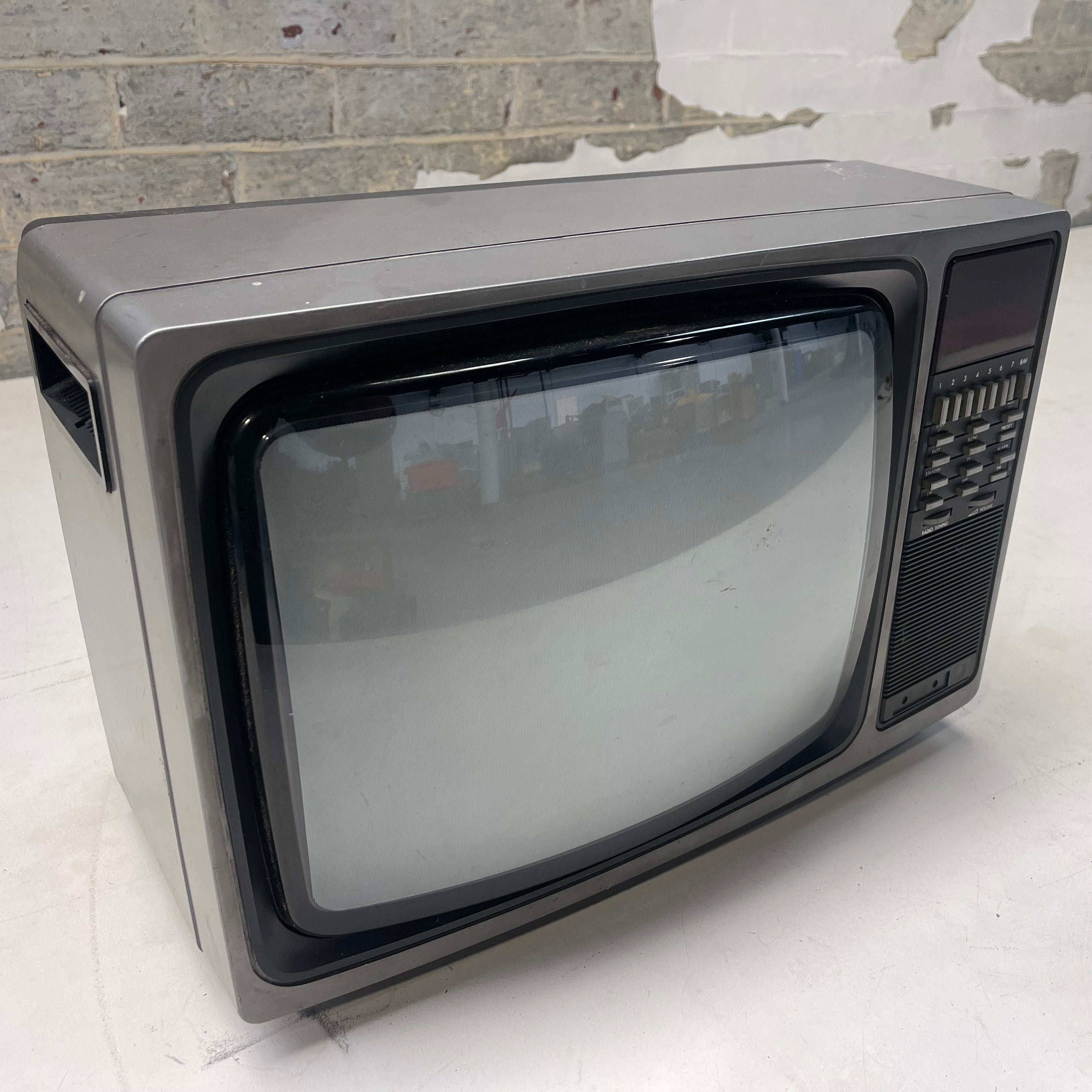 Industrial powerhouse props prop rental hire vintage tv movie film set dec philips television