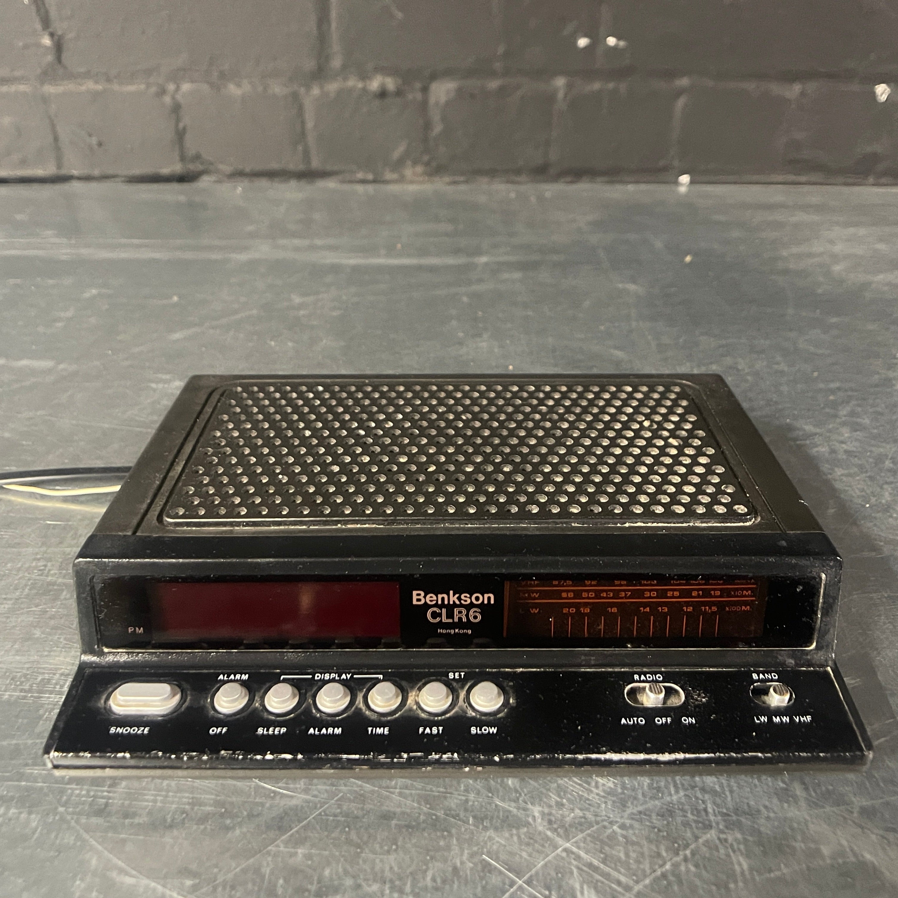 Industrial powerhouse props prop rental hire vintage tv movie film set dec radio alarm clock