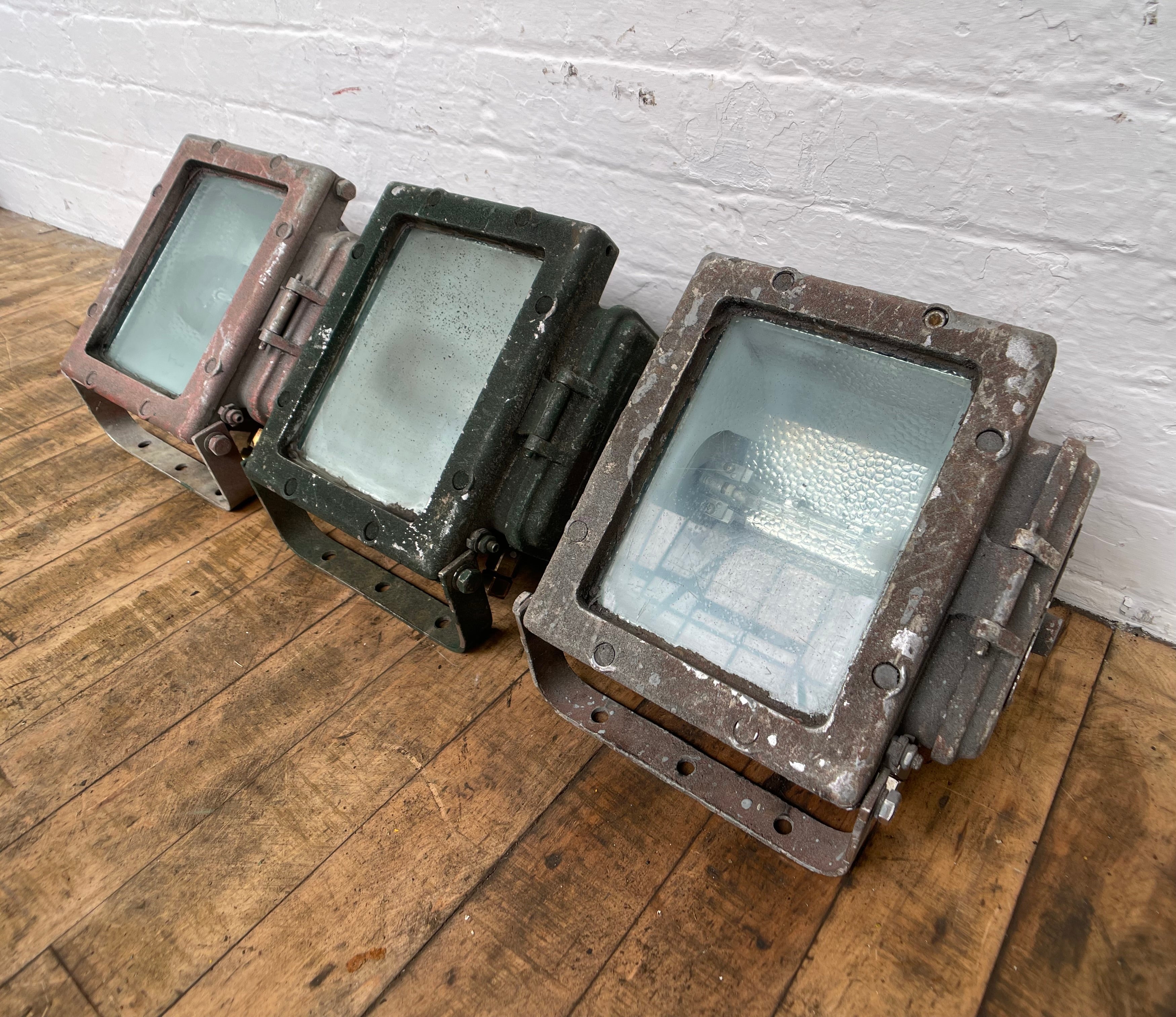 Powerhouse Props industrial flood light lights bunker apocalypse lighting rental hire