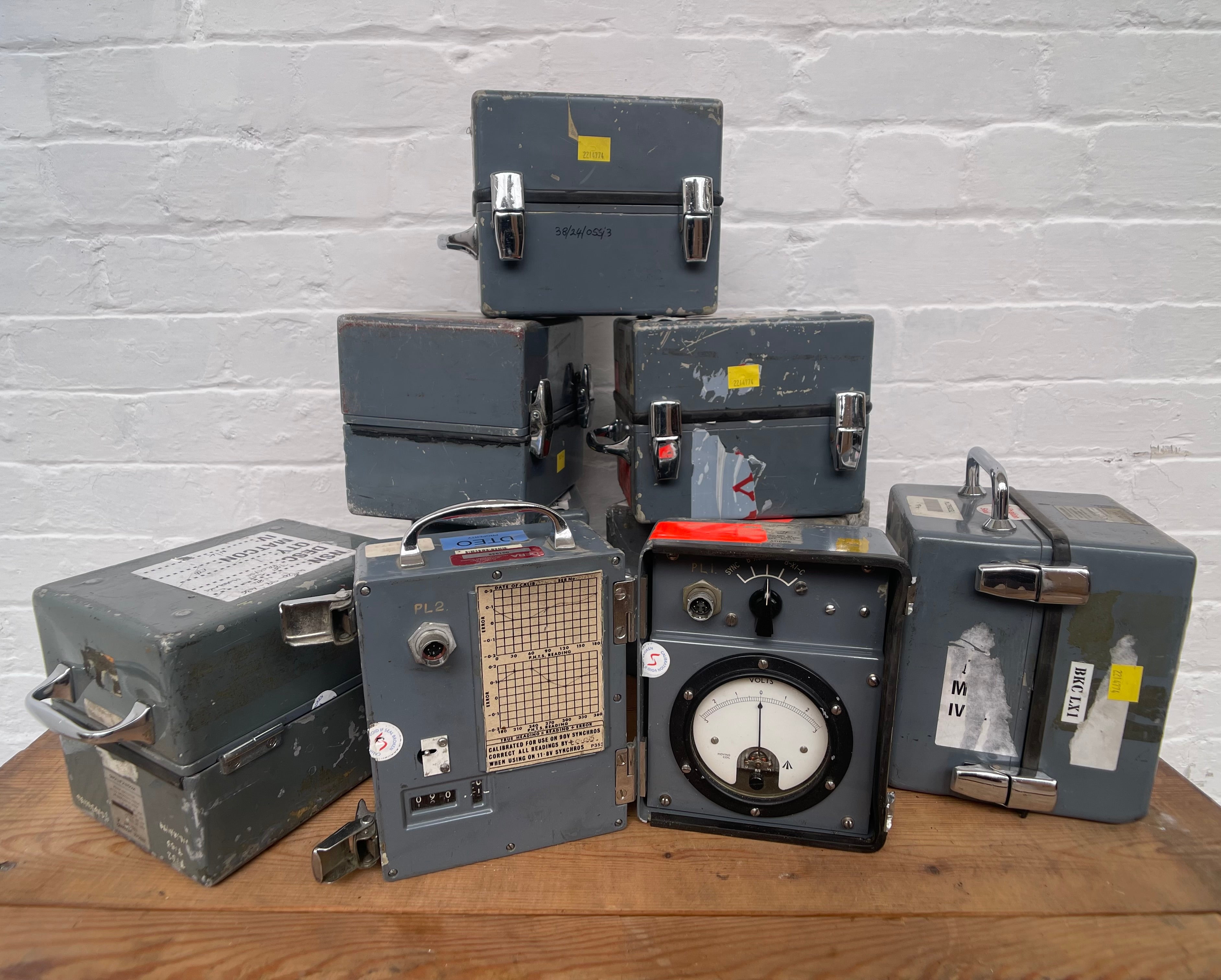 Powerhouse props industrial test electrical volt amps equipment gear volt military tester rental hire