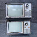 Industrial powerhouse props prop rental hire vintage tv movie film set dec Ekco portable television