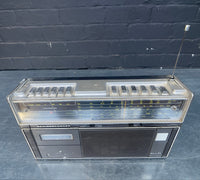 Industrial powerhouse props prop rental hire vintage tv movie film set dec Philips radio cassette 1970 player