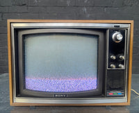 Industrial powerhouse props prop rental hire vintage tv movie film set dec Sony Trinitron television 1970