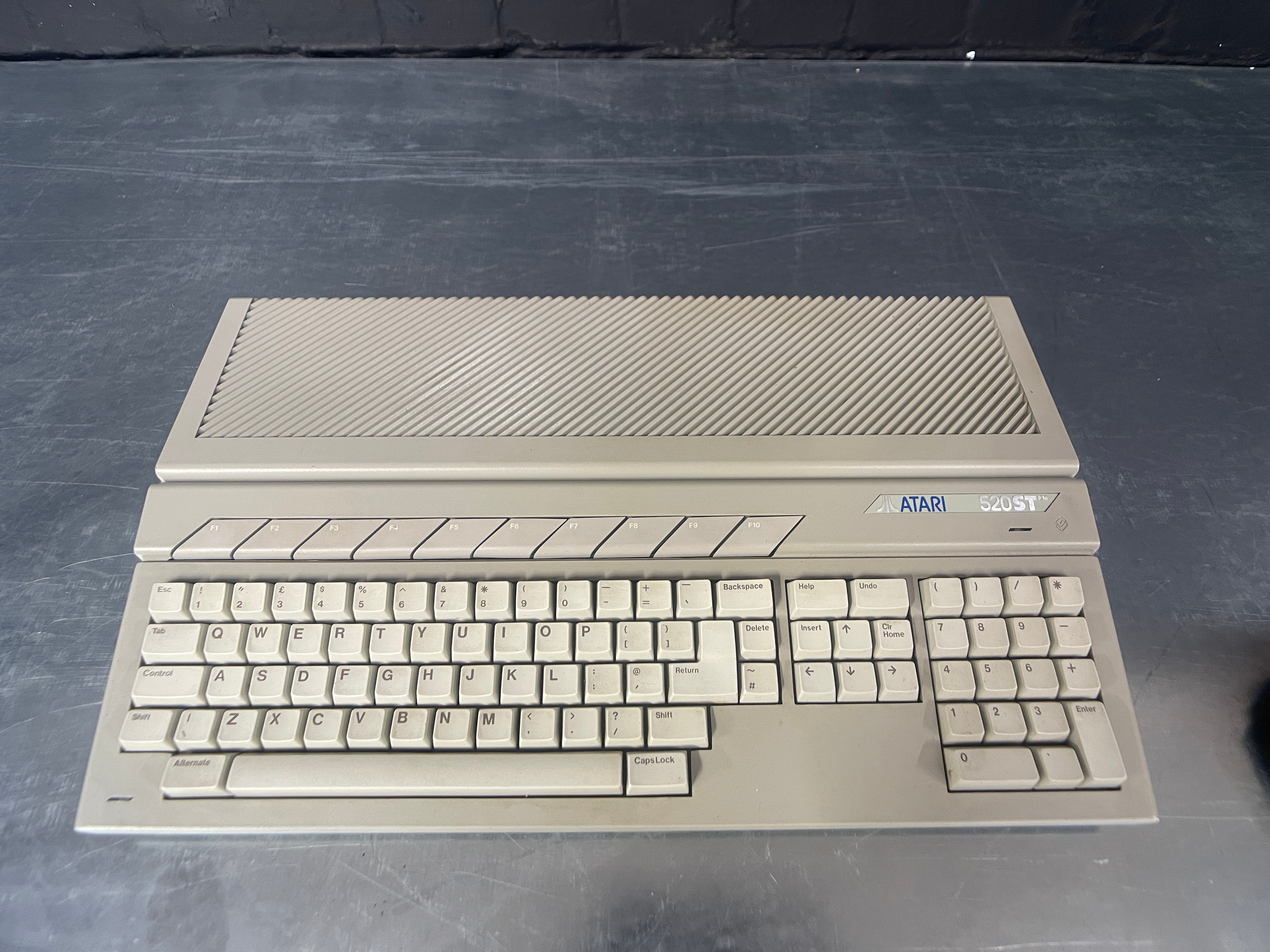 Industrial powerhouse props prop rental hire vintage tv movie film set dec computer computing Atari keyboard