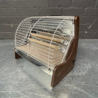 Industrial powerhouse props prop rental hire vintage tv movie film set dec electric element heater brown