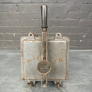 Industrial powerhouse props prop rental hire vintage tv movie film set dec electrical switchgear isolator handle