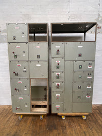 Industrial powerhouse props prop rental hire vintage tv movie film set dec factory switchgear