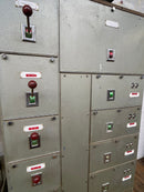 Industrial powerhouse props prop rental hire vintage tv movie film set dec factory switchgear electrical