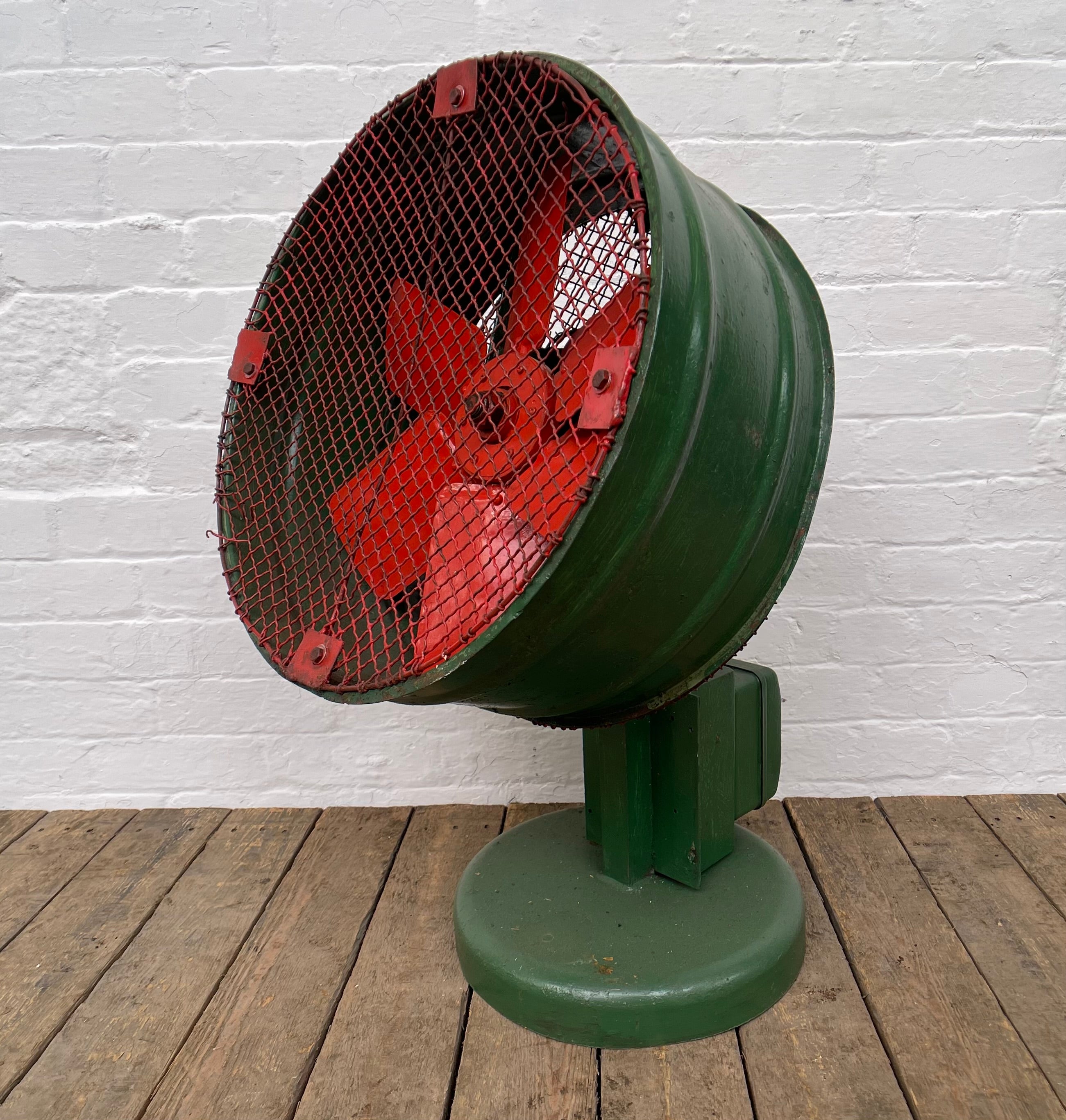 Industrial powerhouse props prop rental hire vintage tv movie film set dec fan