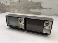 Industrial powerhouse props prop rental hire vintage tv movie film set dec portable tv television EKCO 1
