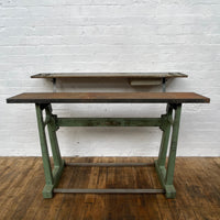 Industrial powerhouse props prop rental hire vintage tv movie film set dec workbench shelf steel