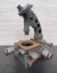 Powerhouse prop svintage industrial microscope optical lab specimen testing equipment rental hire move film