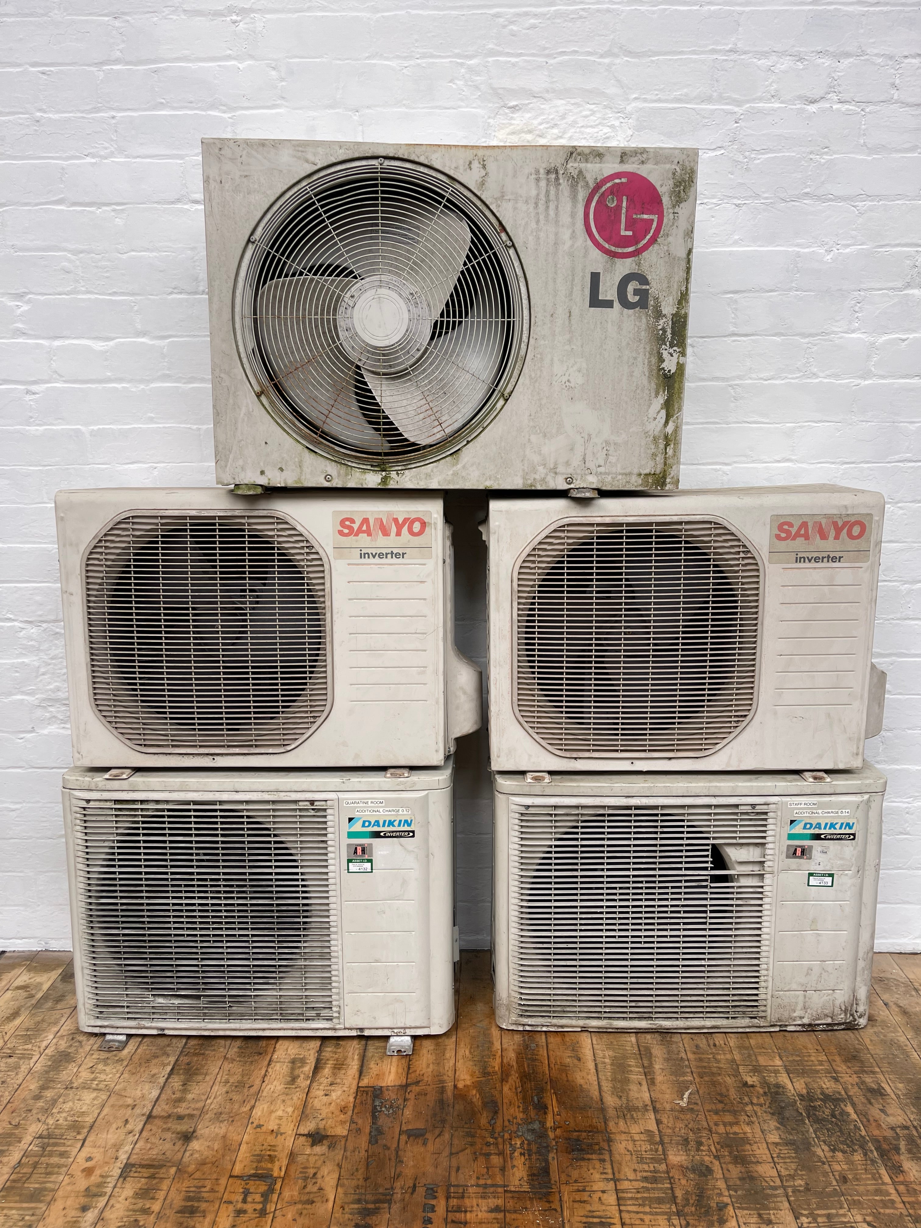 Powerhouse props industrial aircon conditioning unit units fan inverter