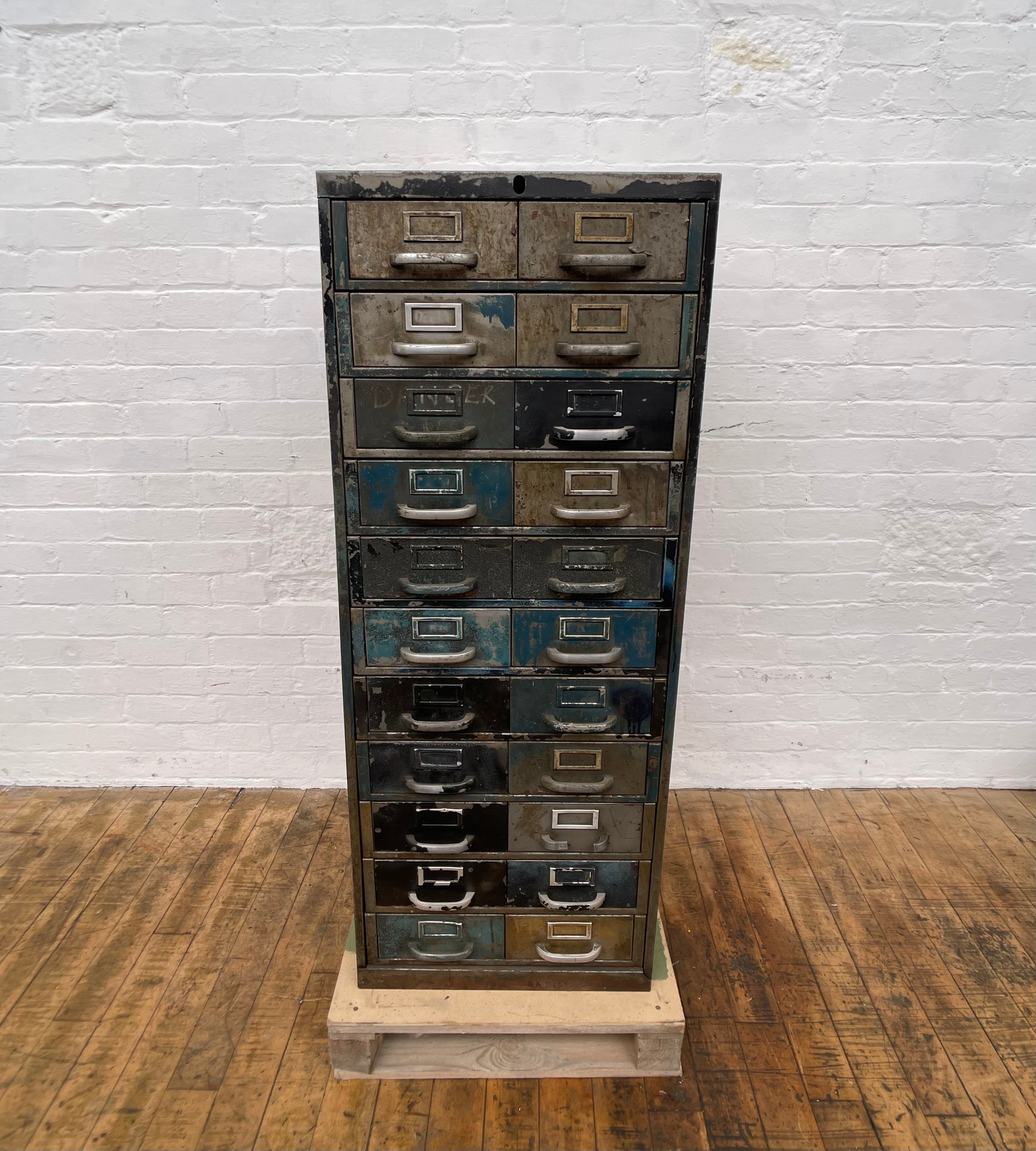 Powerhouse props industrial engineers drawers cabinet storage workshop heavy duty hire rental