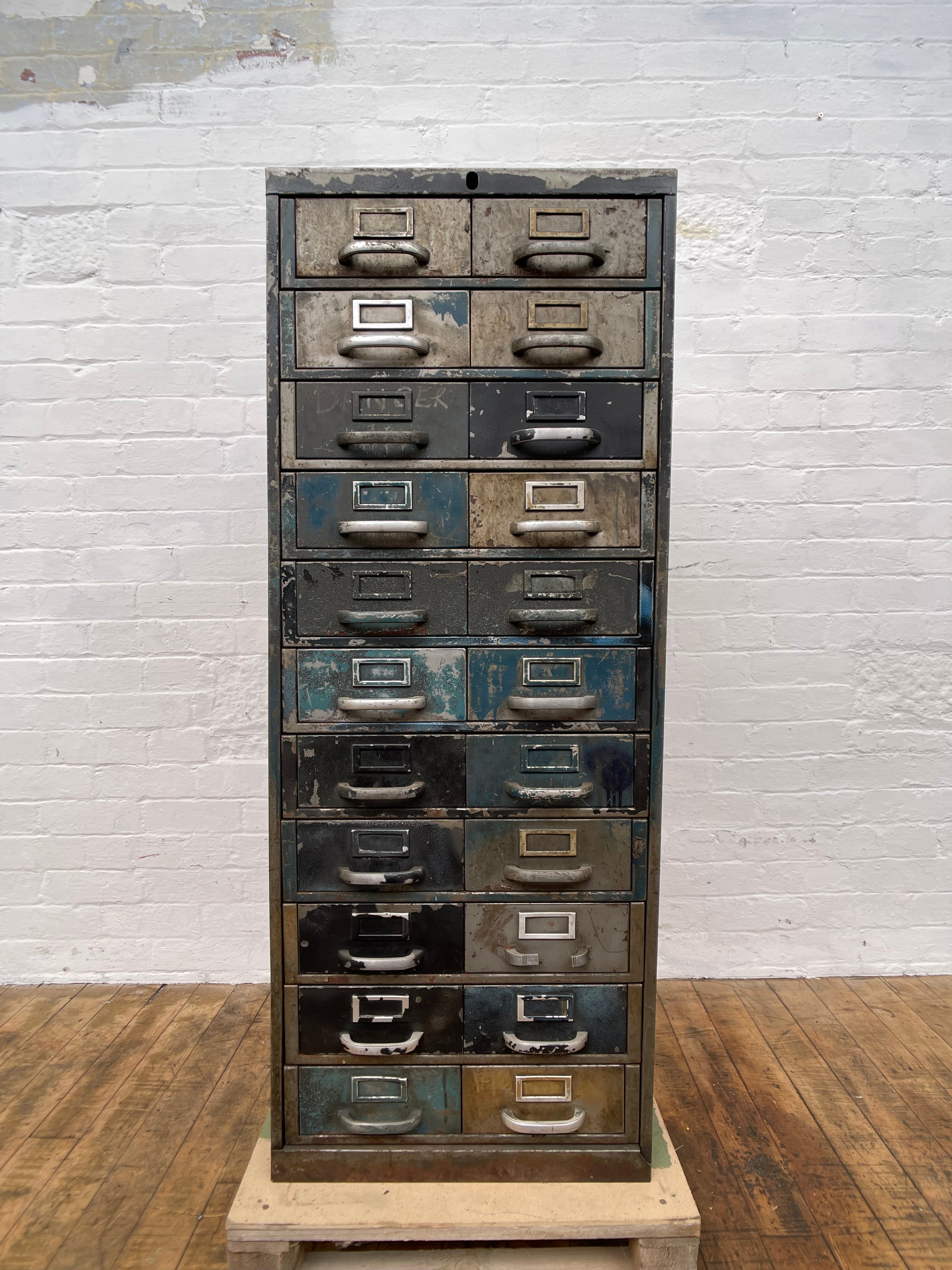 Powerhouse props industrial engineers drawers cabinet storage workshop heavy duty hire rental 2