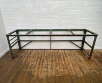 Powerhouse_props_industrial_green_table_legs_workbench_rental_hire 5