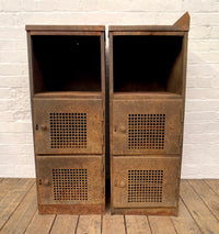 Powerhouse props industrial rusty cabinets cupboards hire rental movie