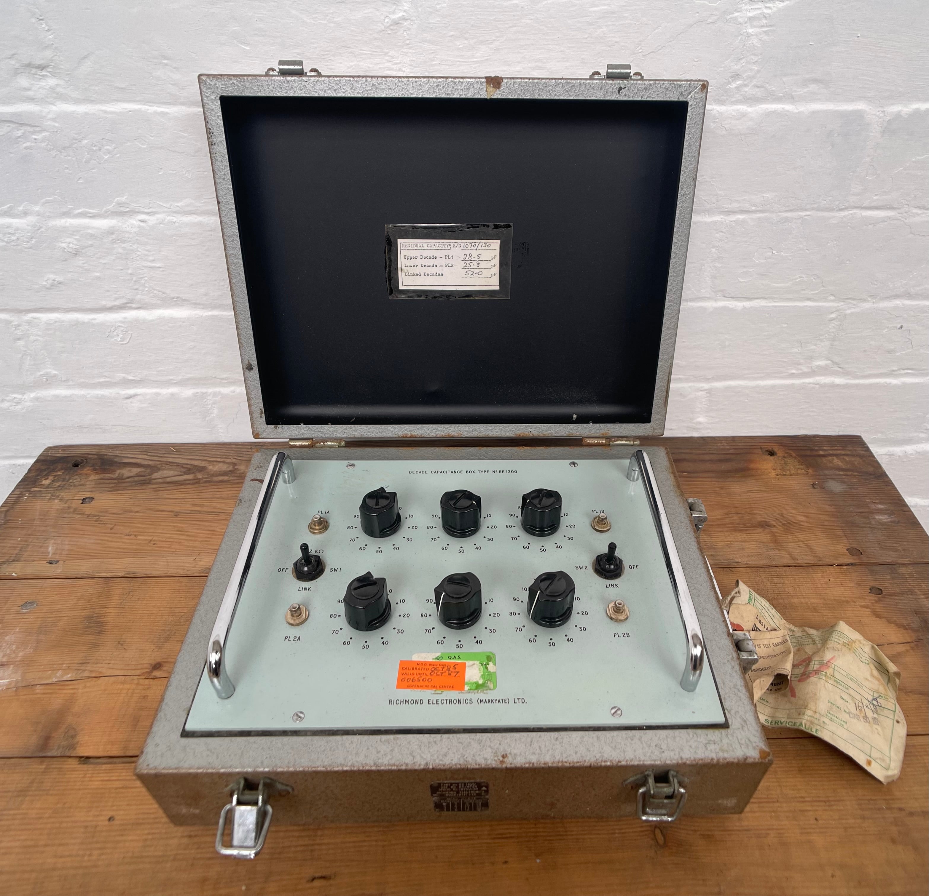 Powerhouse props industrial test electrical volt amps equipment gear rental hire movie film 3