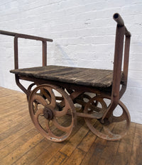 Powerhouse_props_prop_hire_rental_industrial_cast_iron_wheel_trolley_mill_cart_railway_movie