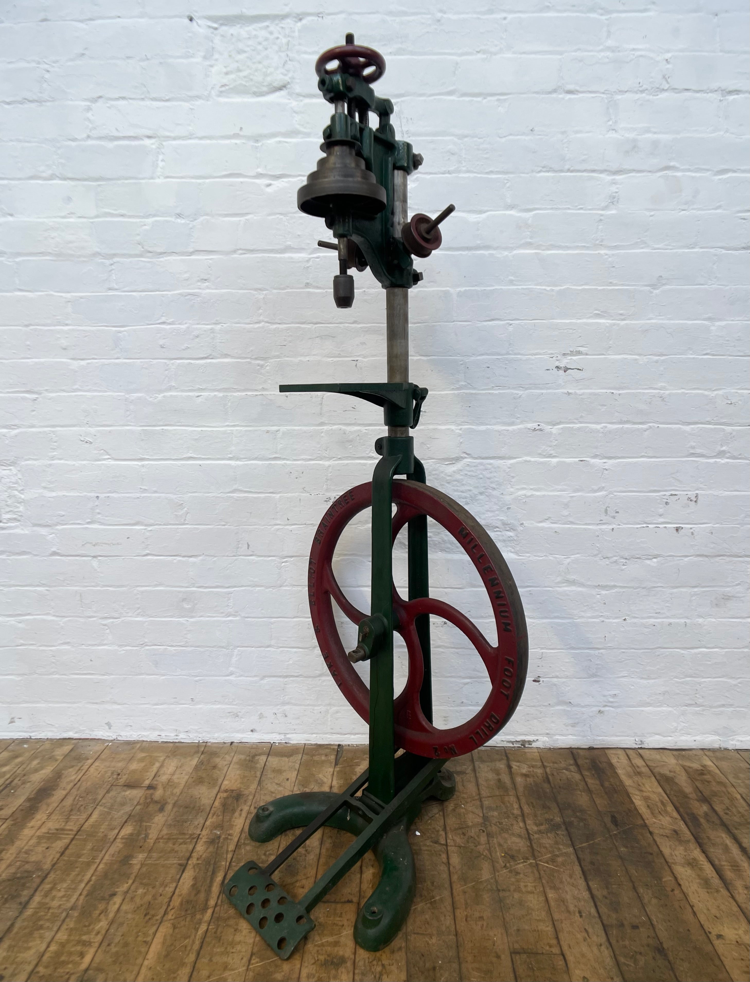 Powerhouse props prop hire rental industrial foot operated pillar drill 2