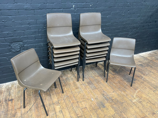 Vintage brown chairs Qty 40