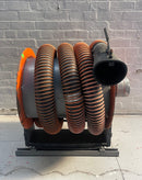 Powerhouse props vintage industrial hose assembly reel hire rental