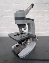 Powerhouse props vintage industrial microscope optical lab specemin testing equipment