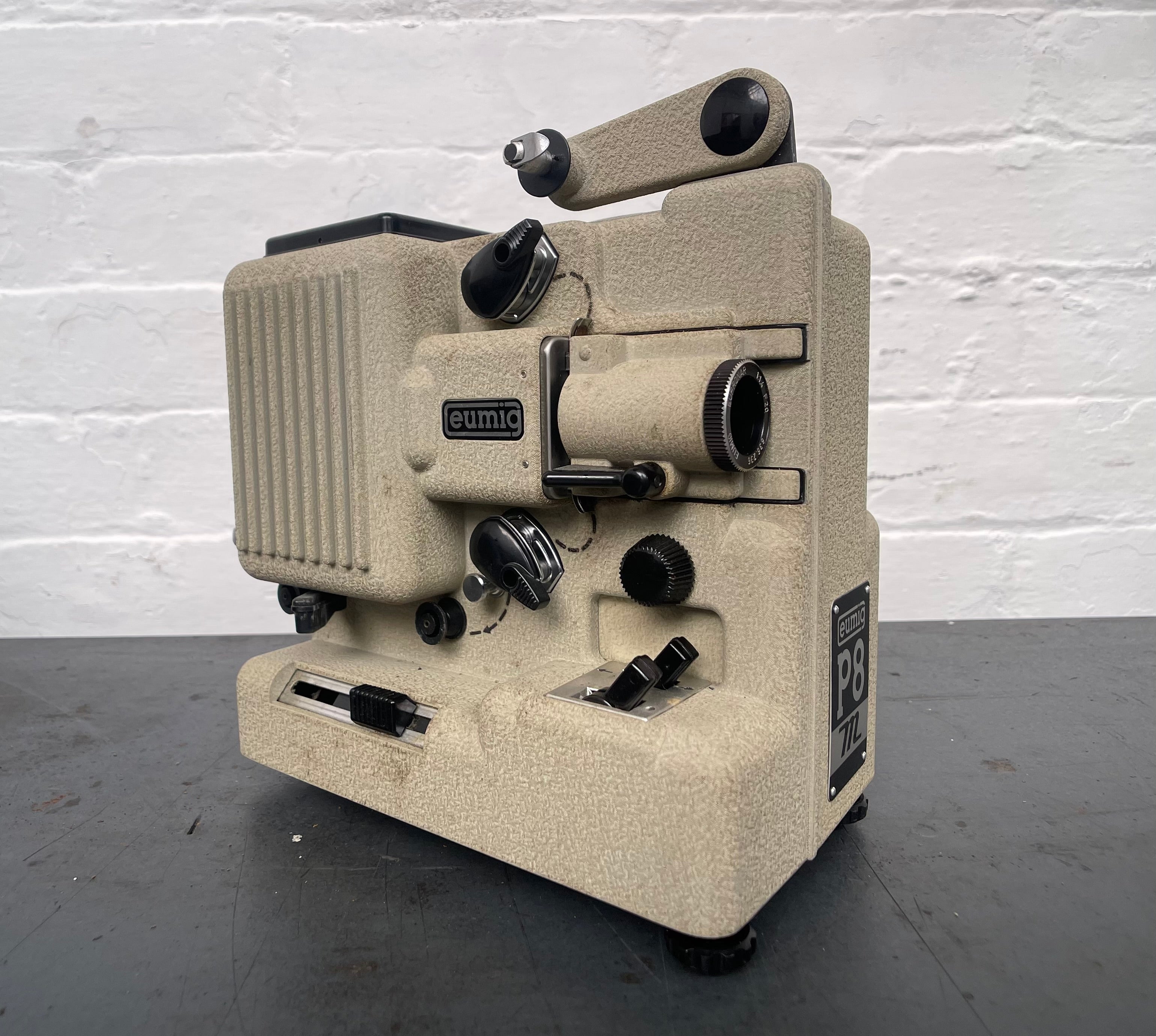 Powerhouse props vintage industrial projection projector optical equipment rental hire movie film