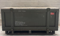 Powerhouse props vintage industrial prop ammo case crate box large lid container missile rental film