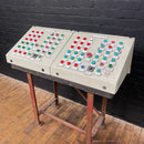 Powerhouse props vintage industrial switchgear button electrical console control panel rental hire movie film