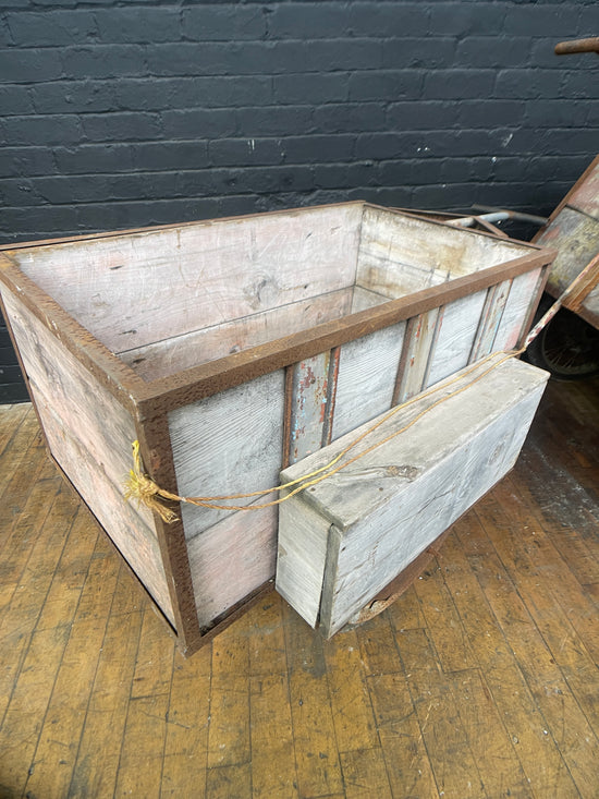 Wooden trolley Qty 3