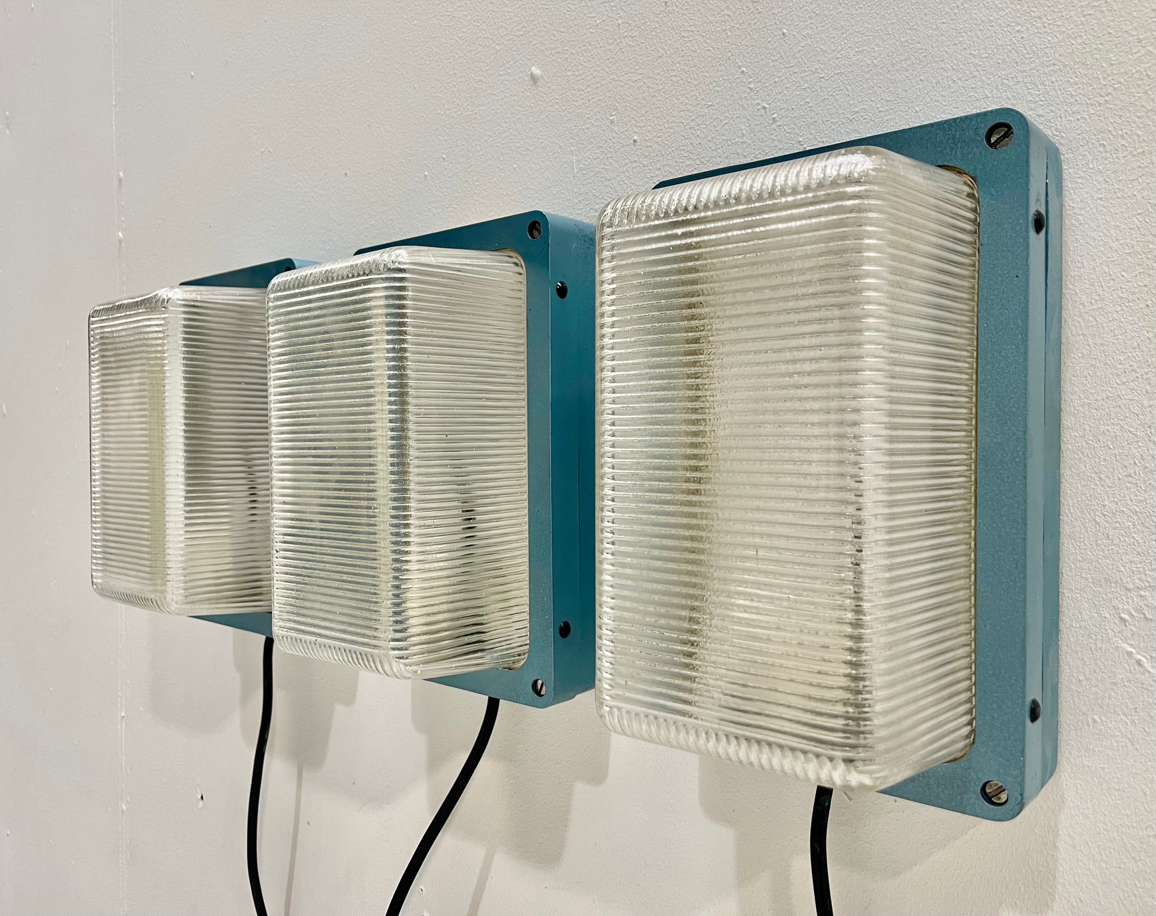 Powerhouse props vintage light lights bulkhead glass lighting rental hire movie film tv