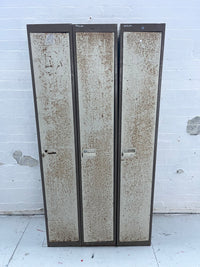 Powerhouse props vintage locker steel cupboard rusty lockers rental hire movie film