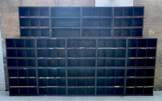 Industrial heavy square pigeonholes Qty 14