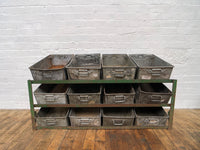 Steel tote shelving Qty 1